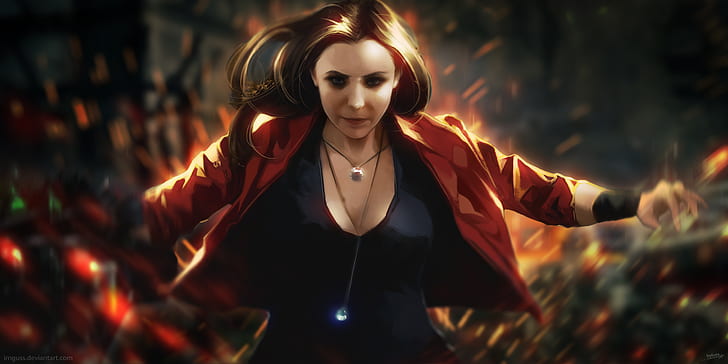 Avengers, Avengers: Age of Ultron, Scarlet Witch, Tapety HD