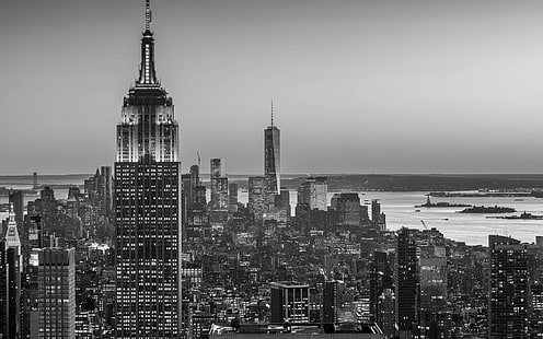 Empire State Building New York-Cities HD Wallpaper, Wallpaper HD HD wallpaper