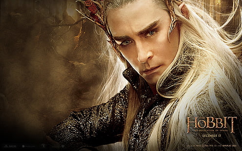 Film, Elf, Le Hobbit: La désolation de Smaug, Thranduil, Fond d'écran HD HD wallpaper