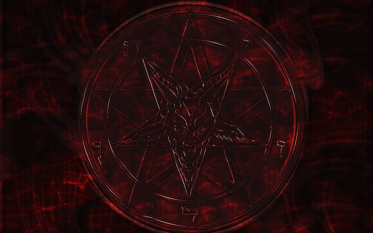 Темный, Злой, оккультный, сатана, сатанинский, HD обои