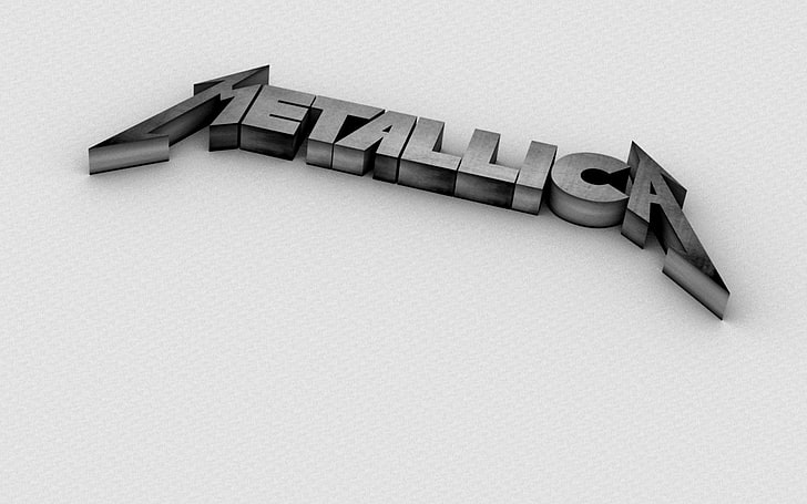 Metallica illustration, logo, metallica, HD wallpaper