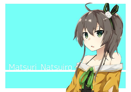 Anime, Virtual Youtuber, Natsuiro Matsuri, Sfondo HD HD wallpaper