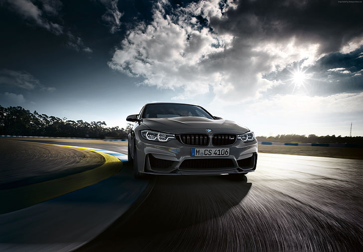 Autos 2018, 4K, BMW M3 CS, HD-Hintergrundbild