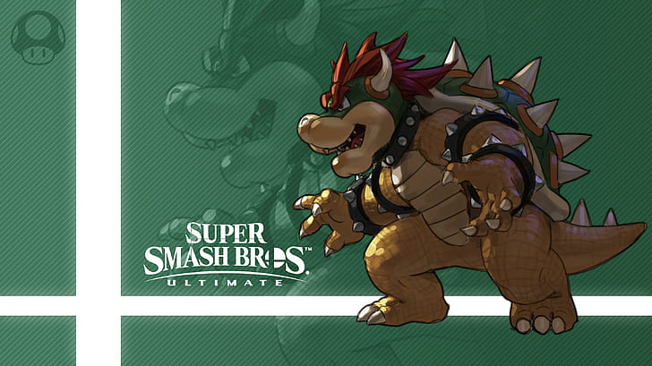 Gra wideo, Super Smash Bros. Ultimate, Bowser, Tapety HD