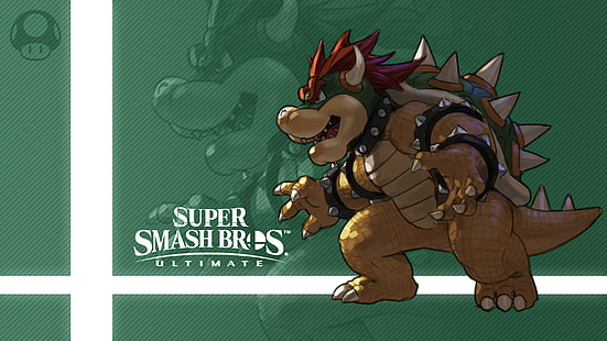 Gra wideo, Super Smash Bros. Ultimate, Bowser, Tapety HD HD wallpaper