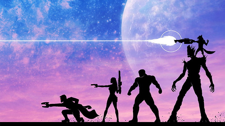 Marvel Comics, komik, Guardians of the Galaxy, Marvel Cinematic Universe, Wallpaper HD