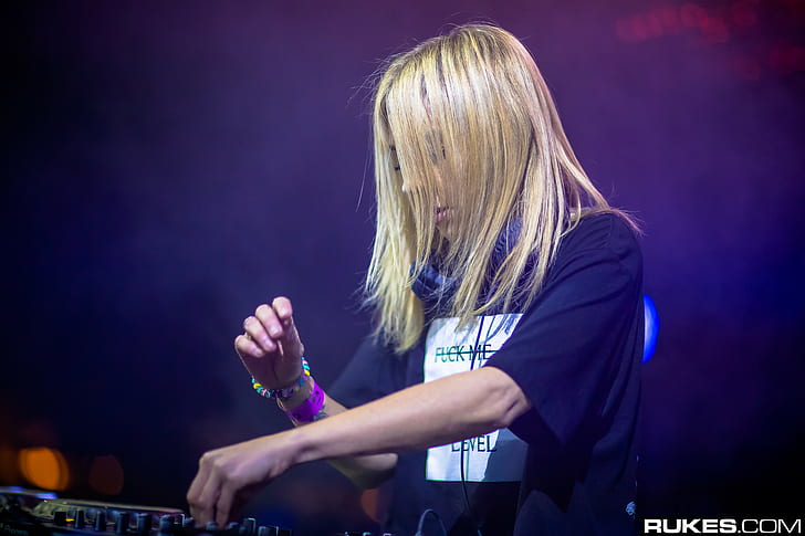 Alison Wonderland, DJs, blondin, Rukes, kvinnor, HD tapet