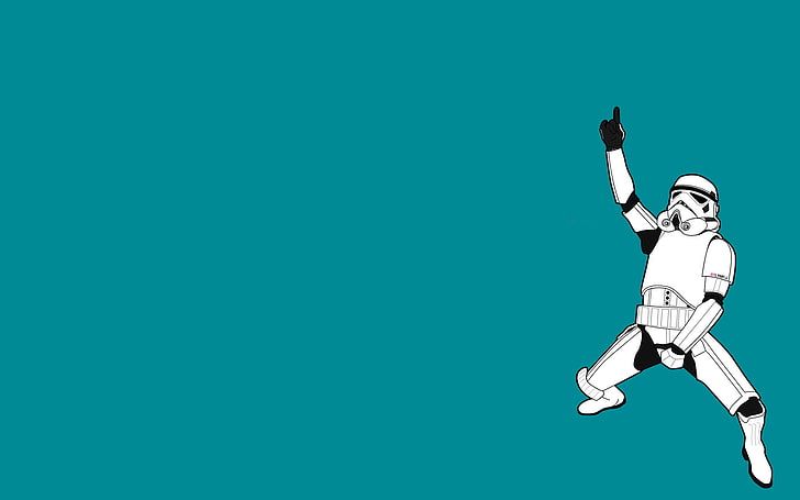 background, dance, funny, Simple, Star Wars, stormtroopers, threadless, HD wallpaper