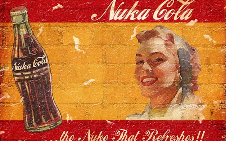 Fallout 3, video games, Nuka Cola, HD wallpaper