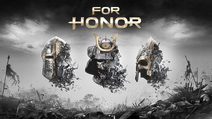 For Honor wallpaper, For Honor, knight, Vikings, samurai, HD wallpaper