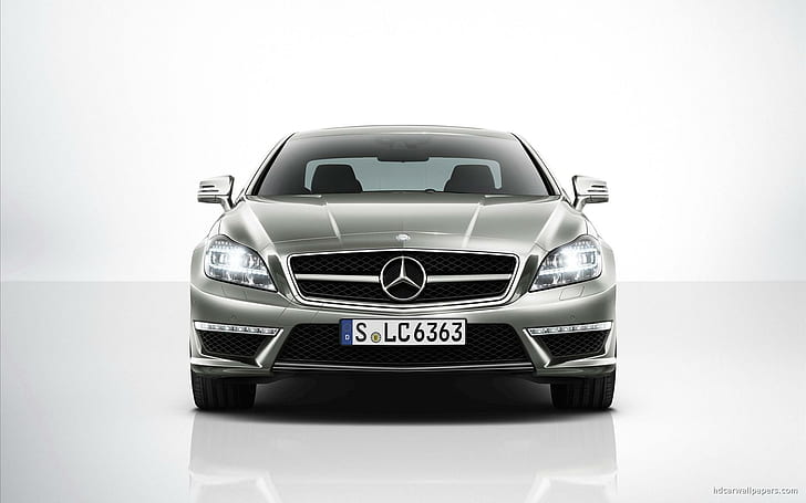 2012 Mercedes Benz CLS63 AMG 2, silver mercedes benz cls 63, mercedes, benz, 2012, cls63, cars, mercedes benz, HD wallpaper