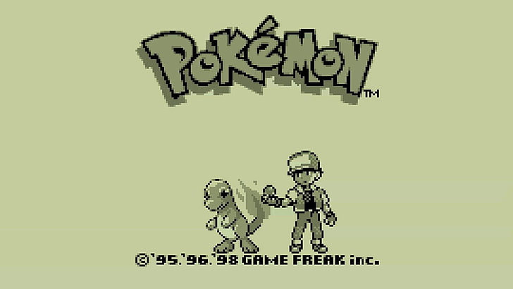 Grafis 8-bit Pokemon, Pokemon, Charmander, pixel art, Ash Ketchum, GameBoy, Nintendo, video game, Wallpaper HD