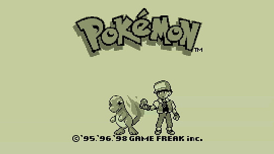 Pokemon 8-bit graphic, Pokémon, Charmander, pixel art, Ash Ketchum, GameBoy, Nintendo, video games, HD wallpaper HD wallpaper