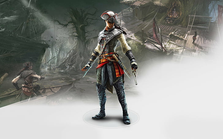 Assassin's Creed, Assassin's Creed III: Liberation, Aveline de Grandpré, Tapety HD
