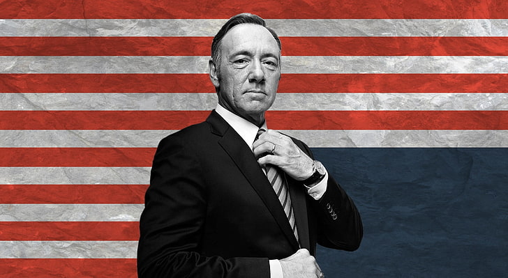 House of Cards Rogue, men's black formal suit, Movies, Other Movies, america, house, cards, of, tv, series, spacey, kevin, washington, capitol, politics, banner, red, white, blue, movie, president, HD wallpaper