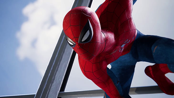 Spider-Man PS4-Spiel 4K, Spiel, Spider-Man, PS4, HD-Hintergrundbild