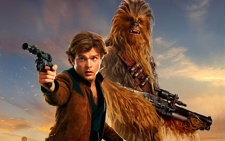 Han Solo & Chewbacca, Solo, Chewbacca, Han, HD wallpaper