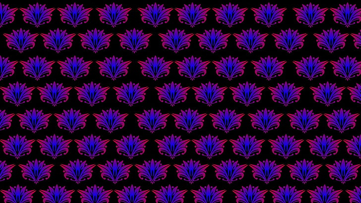 pola, hitam, biru, merah, tekstur, Wallpaper HD