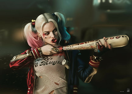 Film, Suicide Squad, Harley Quinn, Fond d'écran HD HD wallpaper