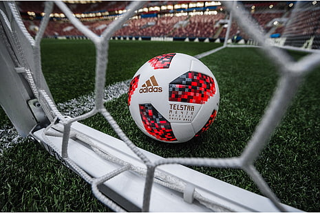 white and red adidas soccer ball, The ball, Sport, Gate, Football, Russia, Adidas, 2018, Stadium, Lawn, World Cup, FIFA, Luzhniki, Cup, World Cup 2018, The world Cup 2018, Adidas Telstar 18, Telstar 18, Adidas Telstar, Telstar, Russia 2018, FIFA World Cup 2018, The world Cup in Russia, The official soccer ball of world Cup 2018, The Main Stadium, Stadium of the country, Stadium 