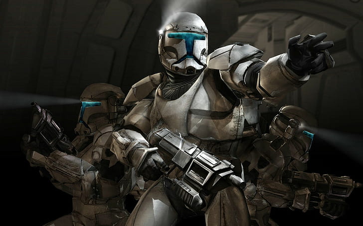 Star Wars, Clone Trooper, Video Games, Star Wars: Republic Commando, star wars, clone trooper, video games, star wars: republic commando, HD wallpaper