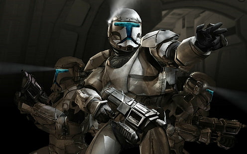 Star Wars, Clone Trooper, Jeux vidéo, Star Wars: Republic Commando, star wars, clone trooper, jeux vidéo, star wars: Republic commando, Fond d'écran HD HD wallpaper