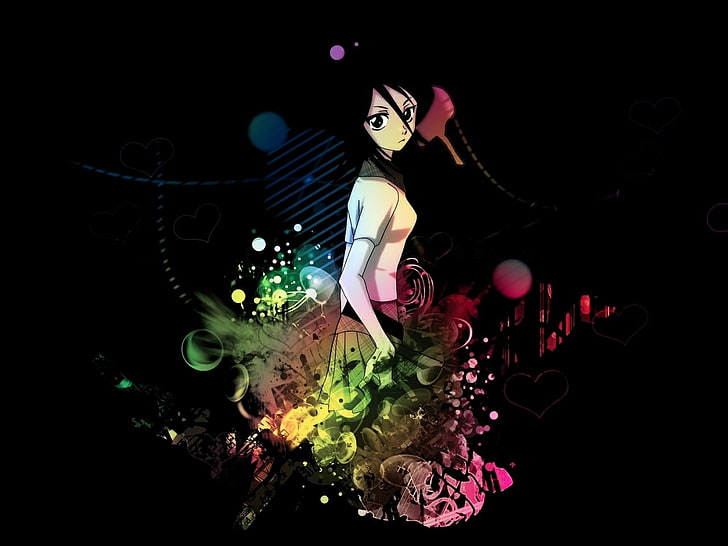 belleza hermosa Kuchiki Ruckia Anime Bleach HD Art, belleza, lindo, blanqueador, hermoso, colorido, avaricia, Fondo de pantalla HD
