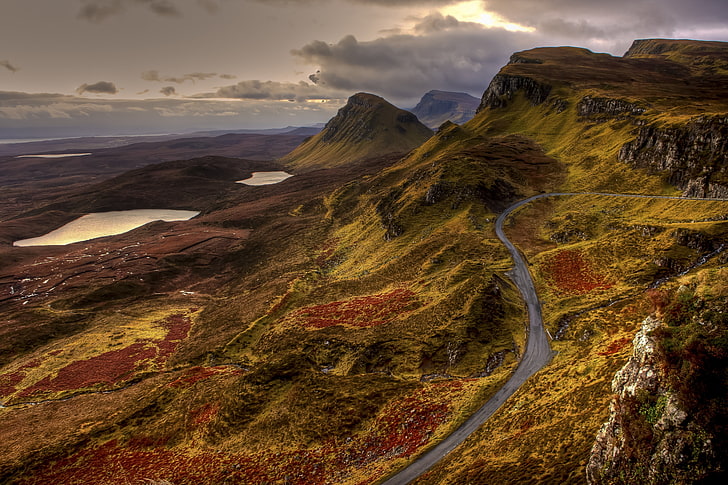 manzara, İskoçya, İskoçya Highlands, HD masaüstü duvar kağıdı