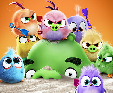 Film, The Angry Birds Movie 2, HD tapet HD wallpaper