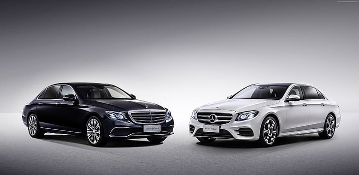 4MATIC, e клас, автомобилно изложение в Пекин 2016, Mercedes-Benz E 320 L Exclusive Line, Auto China 2016, седан, HD тапет