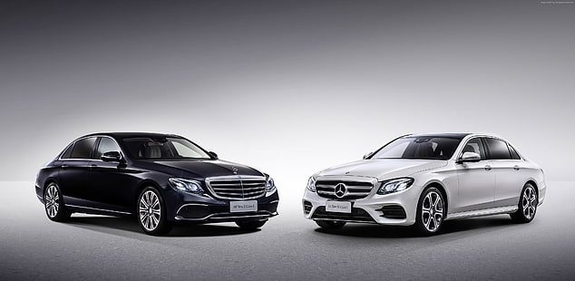 4MATIC, klasa e, Beijing Motor Show 2016, Mercedes-Benz E 320 L Exclusive Line, Auto China 2016, sedan, Tapety HD HD wallpaper