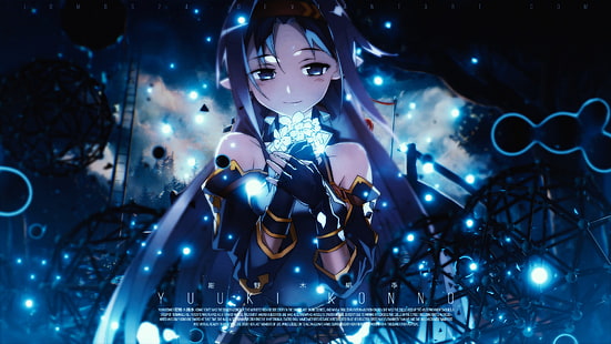 Sword Art Online, Sword Art Online II, Yuuki Konno, Tapety HD HD wallpaper