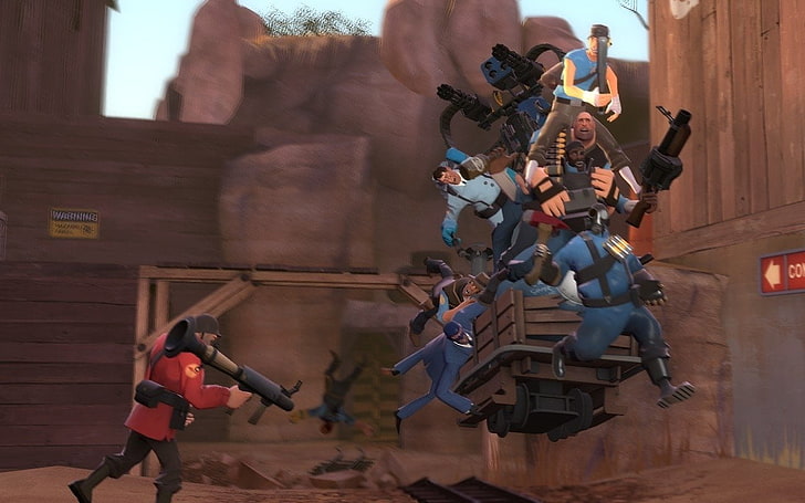 zrzut ekranu z gry, Team Fortress, Team Fortress 2, Tapety HD