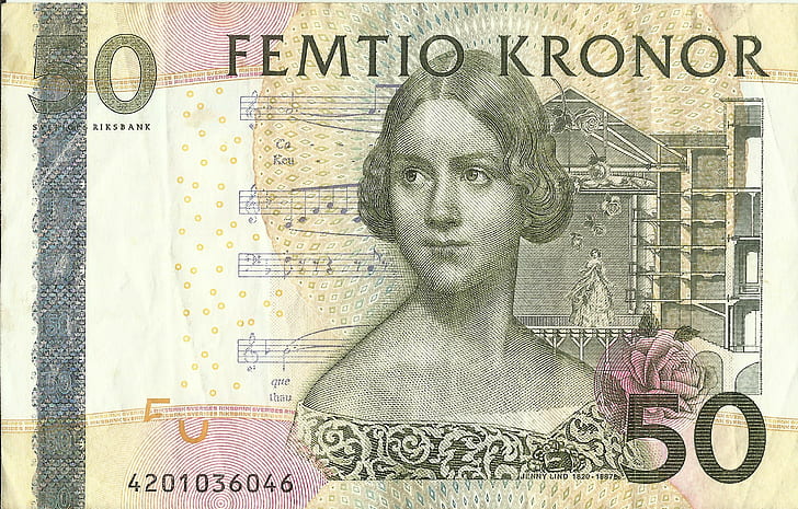 Valutor, svenska kronor, HD tapet