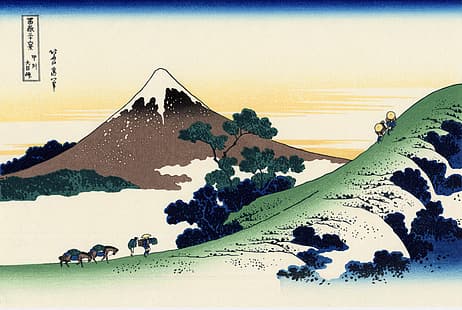 Japanische Kunst, Ukiyo-e, HD-Hintergrundbild HD wallpaper