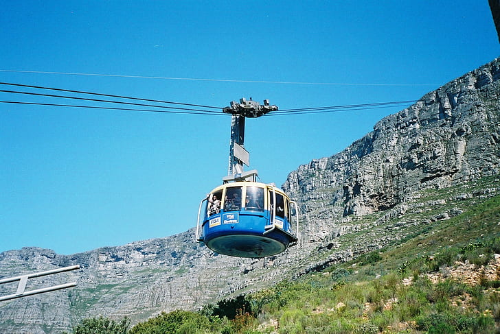 table mountain cable car, HD wallpaper