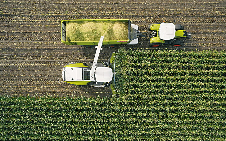 Traktoren, Landwirte, Landwirtschaft, Claas, HD-Hintergrundbild