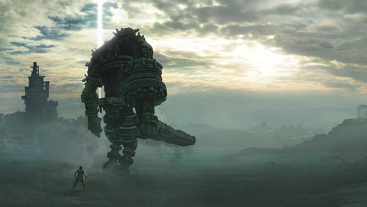 Shadow of the Colossus, 2018, PlayStation 4, 8K, 4K, HD tapet