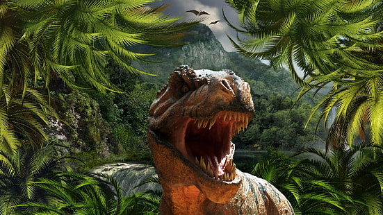 dinozaury, Tapety HD HD wallpaper