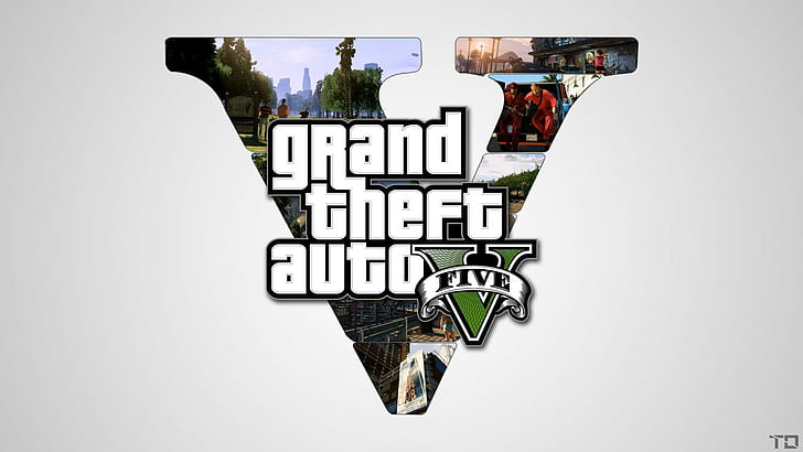 Grand Theft Auto V, GTA, GTA 5, Grand Theft Auto V, GTA, GTA 5, Rockstar North, Jeux Rockstar, 1С, Fond d'écran HD