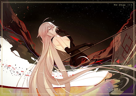Fate Series, Fate / Grand Order, Avenger (Fate / Grand Order), Jeanne d'Arc Alter, långt hår, HD tapet HD wallpaper