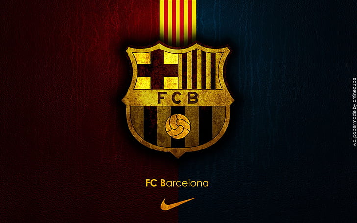 برشلونة ، إسبانيا ، نادي كرة القدم ، الرياضة ، الشعار، خلفية HD
