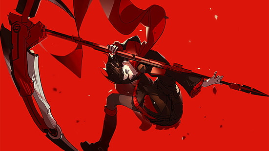 Anime, RWBY, Ruby Rose (RWBY), Sfondo HD HD wallpaper