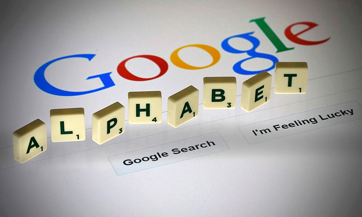 Screengrab de Google, alphabet inc, google, logo, Fond d'écran HD