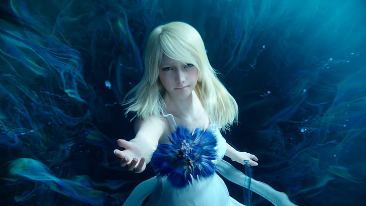 Final Fantasy XV, Луна (Final Fantasy XV), видеоигры, HD обои