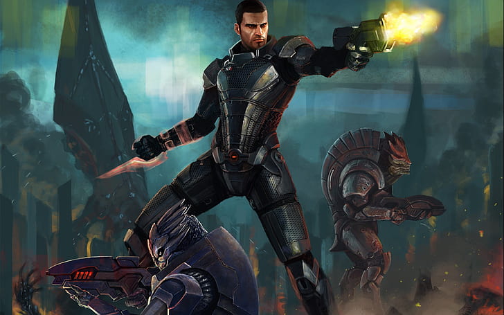Mass Effect HD, video games, effect, mass, HD wallpaper