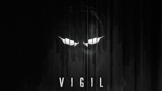 Vigil, 8K, Operator VIGIL, 4K, Hitam, Rainbow Six Siege, Wallpaper HD HD wallpaper