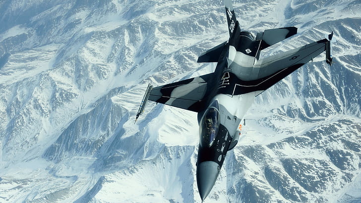 military, General Dynamics F-16 Fighting Falcon, HD wallpaper