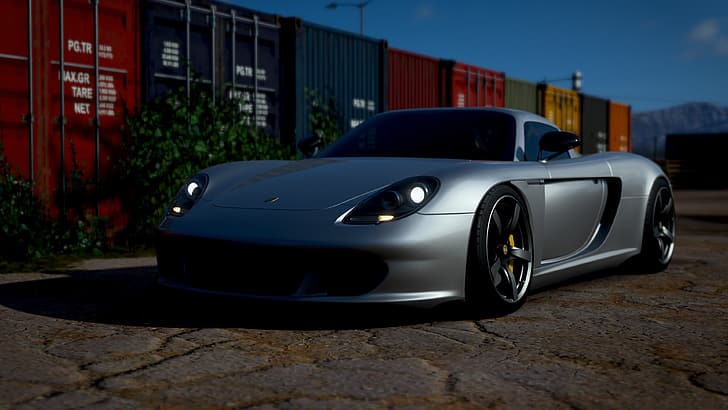 Porsche Carrera GT, Forza Horizon 4, Tapety HD