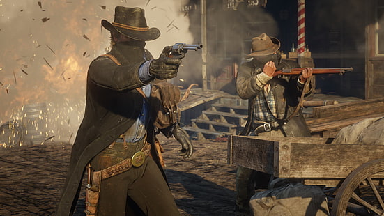 Red Dead Redemption, Rockstar-Spiele, Red Dead Redemption 2, Videospiele, HD-Hintergrundbild HD wallpaper